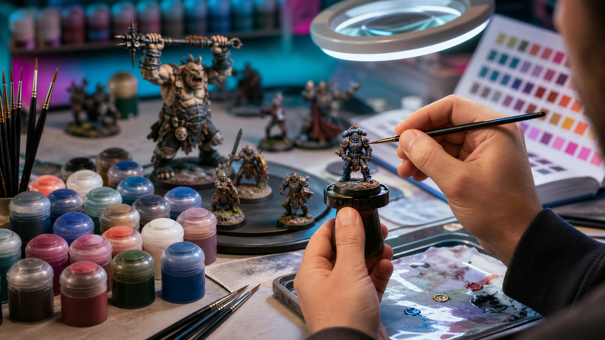 ¿Cuáles son las mejores pinturas para Warhammer? Las marcas ideales para tus miniaturas