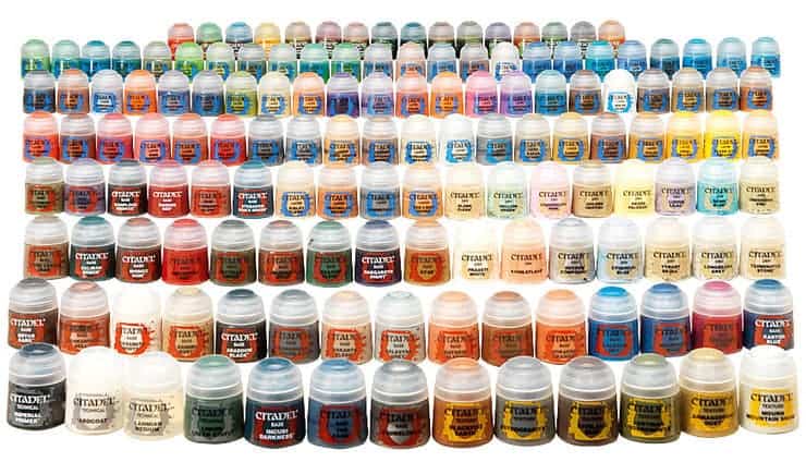 La importancia de los colores para las miniaturas