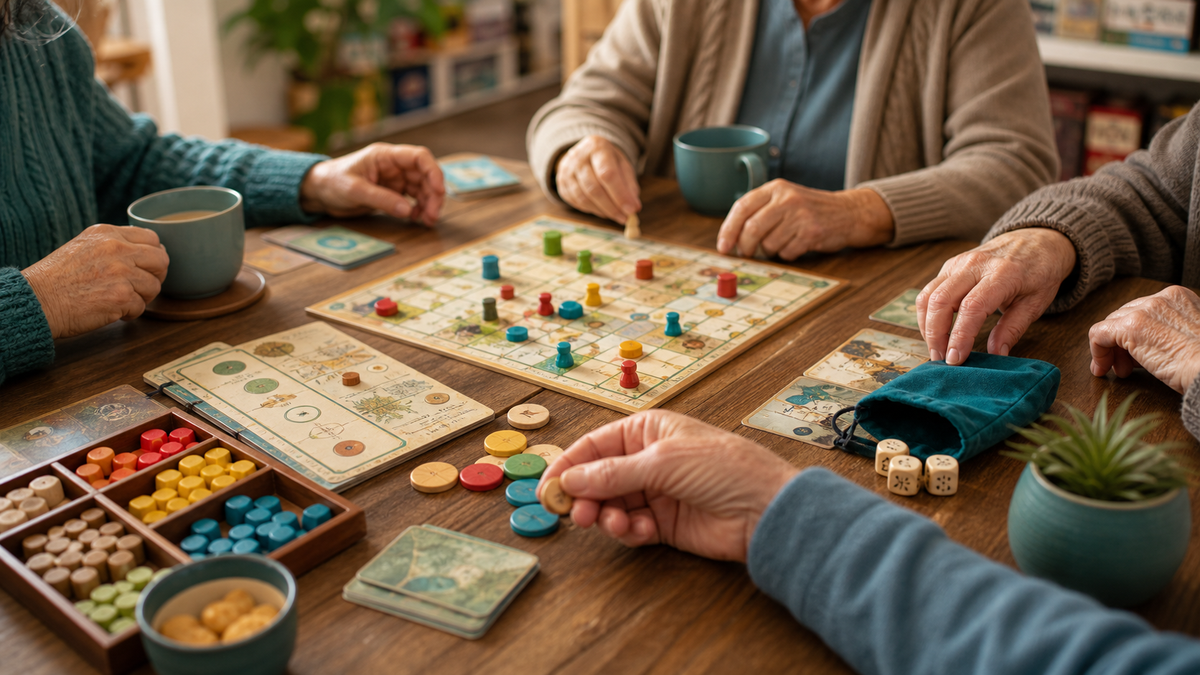 5 juegos de mesa ideales para personas mayores