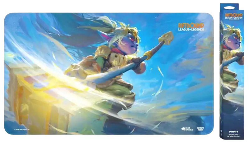 Riftbound Playmat Unleashed – Poppy