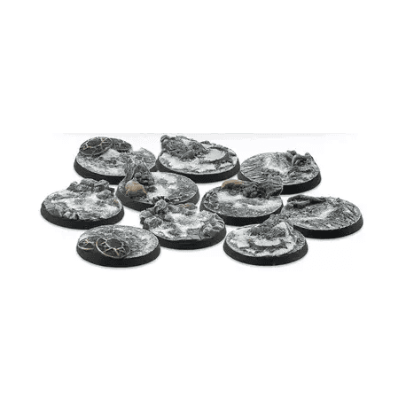 30mm Northern Tribes Scenery Bases, Alpha Series