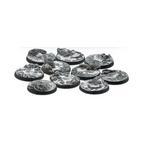 30mm Northern Tribes Scenery Bases, Alpha Series