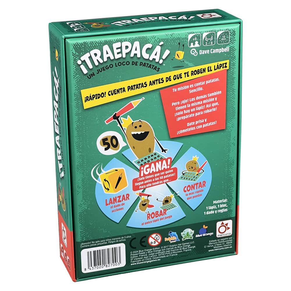 ¡Traepacá!