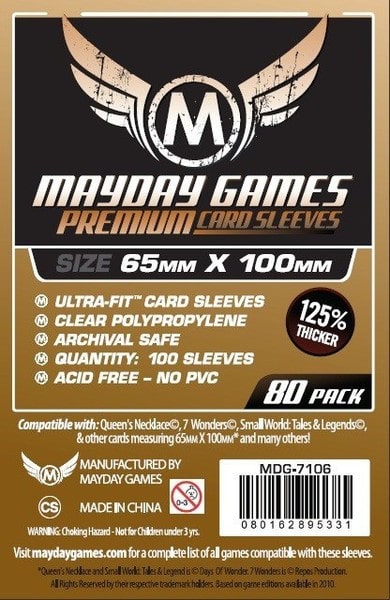 Premium Magnum Copper Sleeve (80/pk) 65 X 100 MM Sized -"7 Wonders"