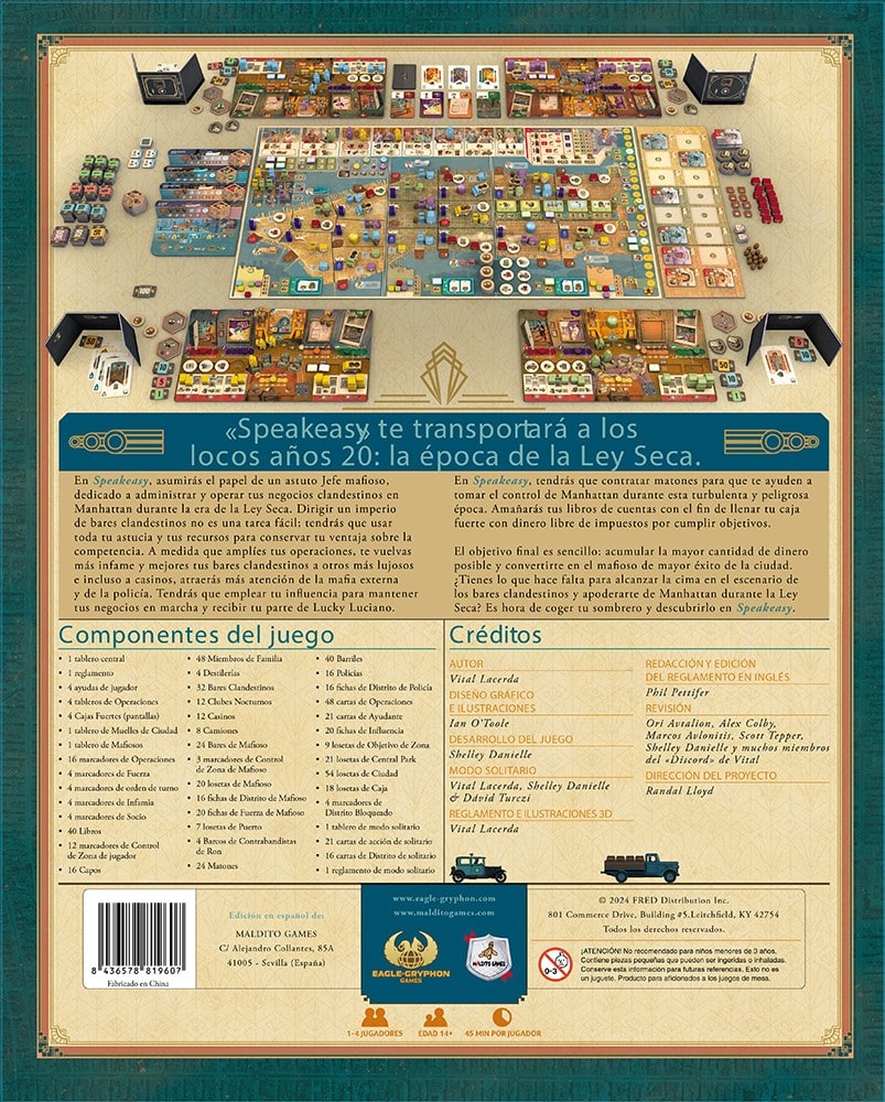 Speakeasy Edición Kickstarter+extras