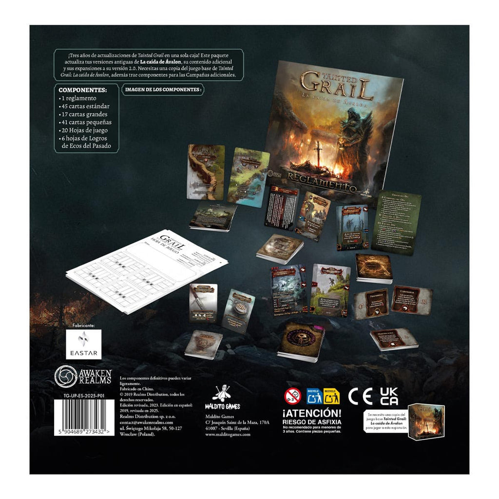 Paquete de actualización 2.0 - Tainted Grail