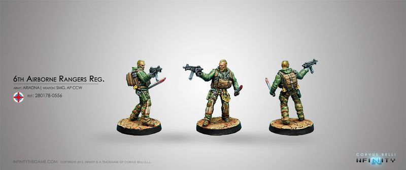 6th Airborne Rangers Reg. (SMG)