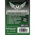 [7077] Premium Card Game Sleeves (50 Pack) 63.5 X 88 MM (Dark Green)