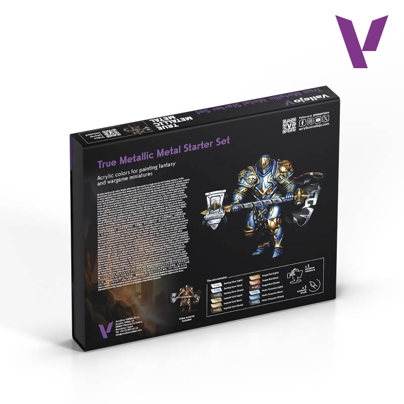 77.272 True Metallic Metal Starter Set