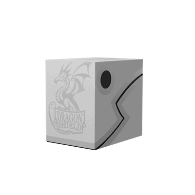 Dragon Shield Double Shell - Ashen White/Black