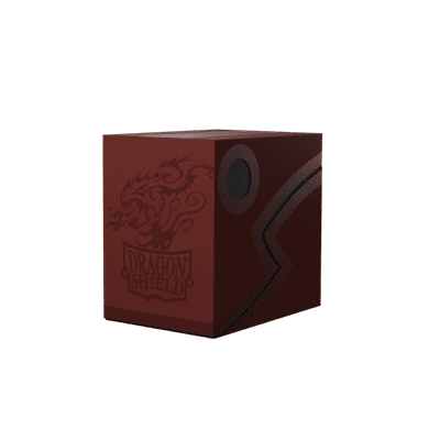 Dragon Shield Double Shell - Blood Red/Black