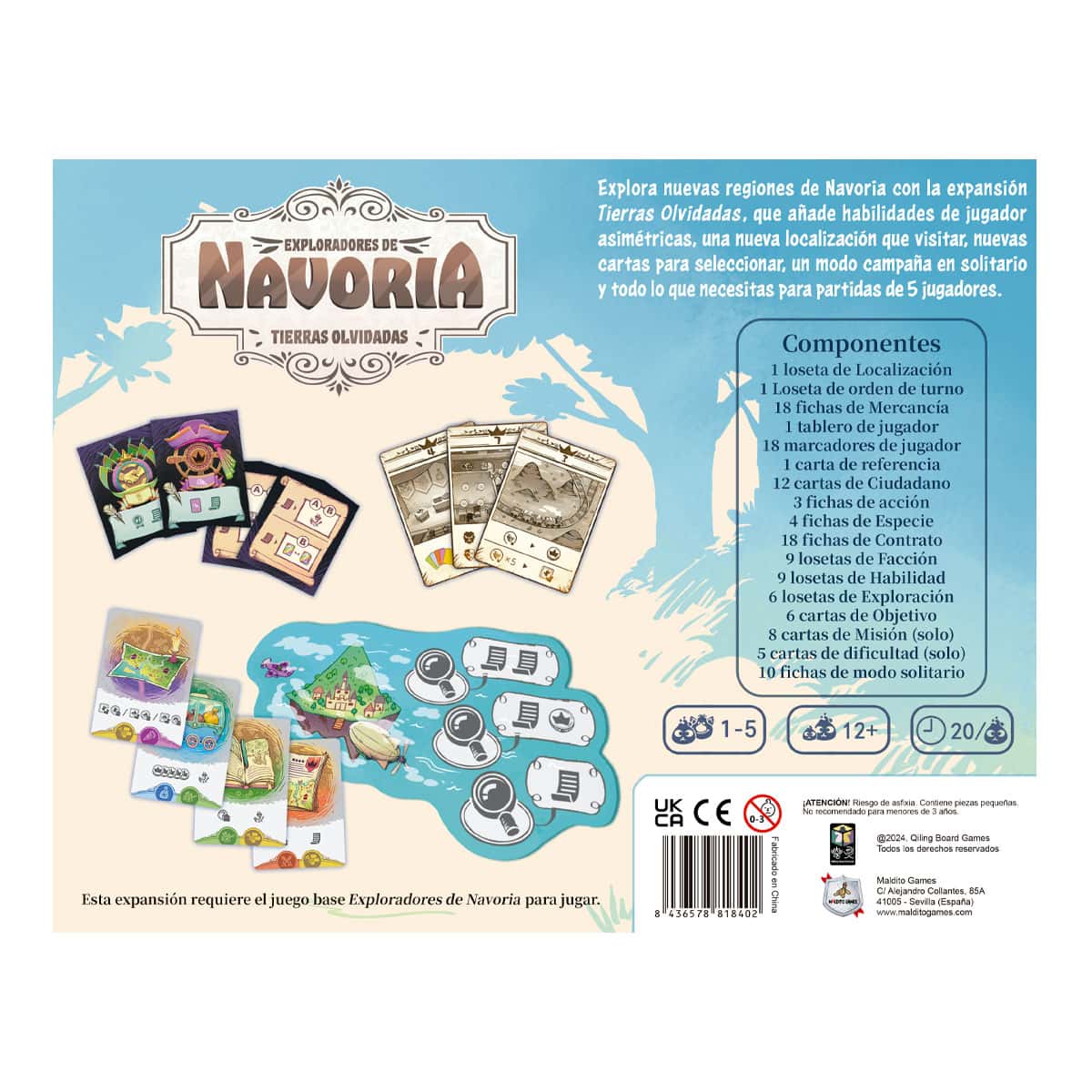 Tierras olvidadas – Exploradores de Navoria