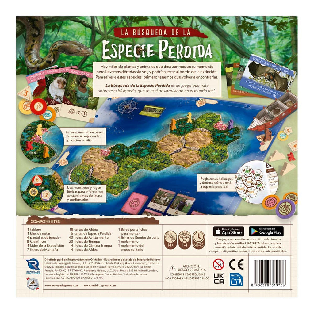 La búsqueda de la especie perdida