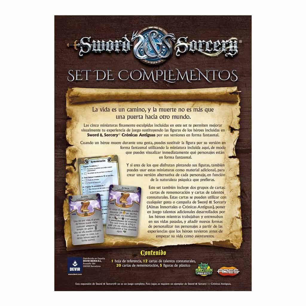Sword &amp; Sorcery: Crónicas Antiguas - Las Formas Fantasmales de los Héroes