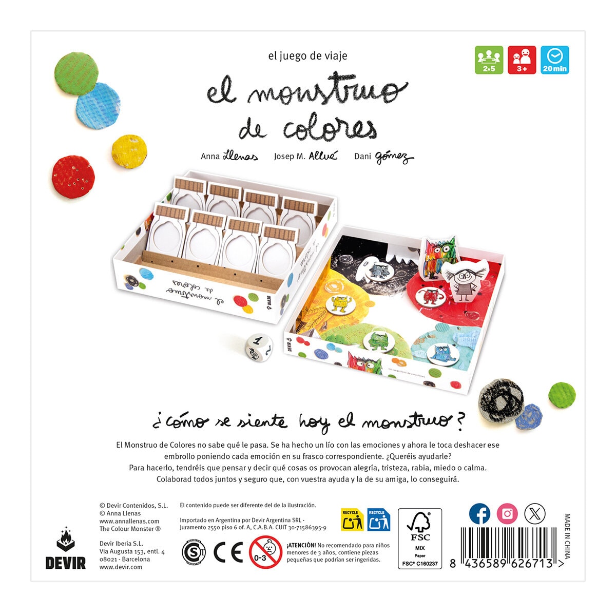 El Monstruo de colores: Viaje