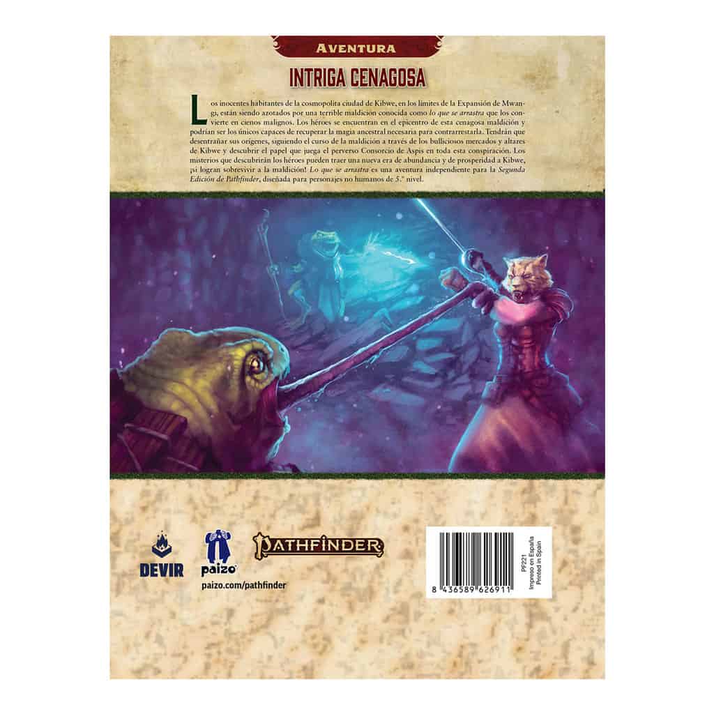 Pathfinder 2ª ed.: Lo que se Arrastra