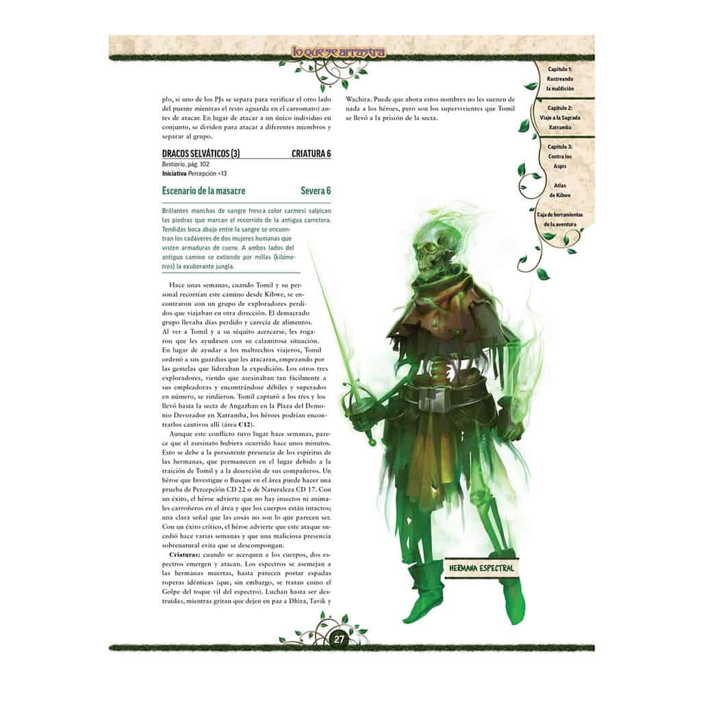 Pathfinder 2ª ed.: Lo que se Arrastra