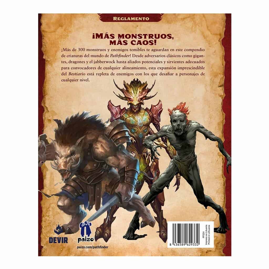Pathfinder 2ª ed. - Bestiario 2