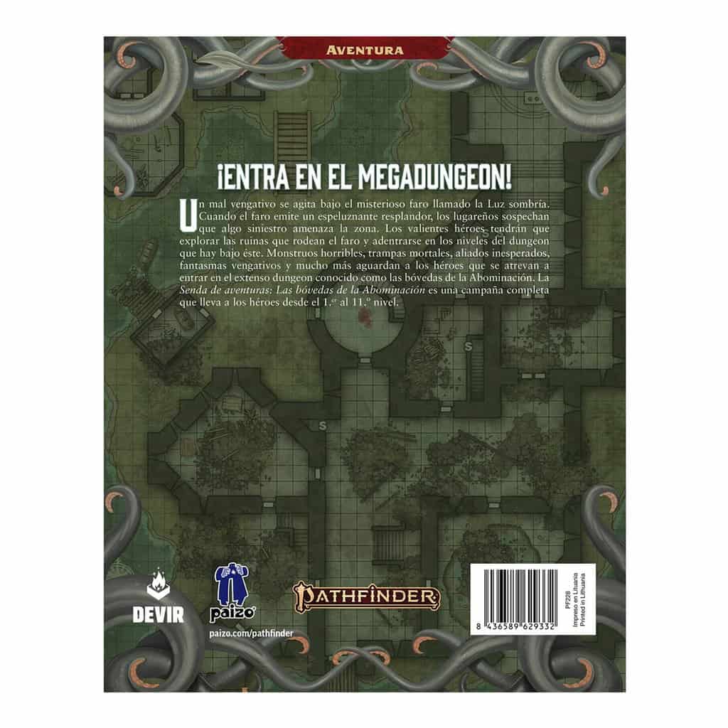 Pathfinder 2ª ed. - Las bóvedas de la Abominación