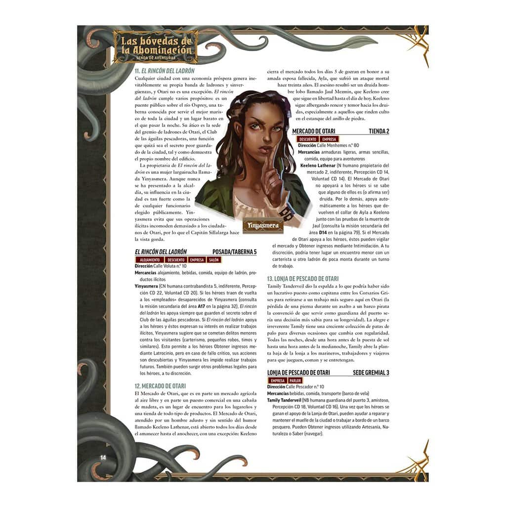 Pathfinder 2ª ed. - Las bóvedas de la Abominación
