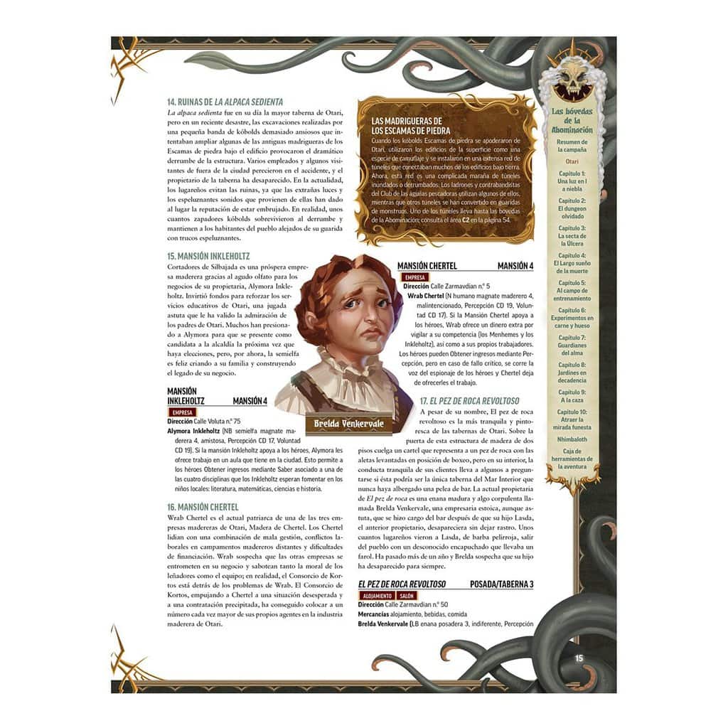 Pathfinder 2ª ed. - Las bóvedas de la Abominación
