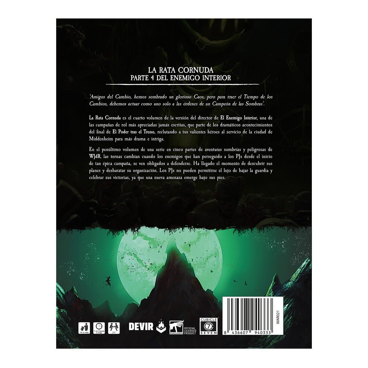 Warhammer 4ª ed. - La rata cornuda - aventura