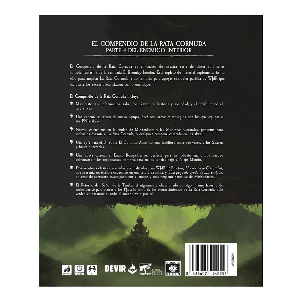 Warhammer 4ª ed. - La rata cornuda - compendio