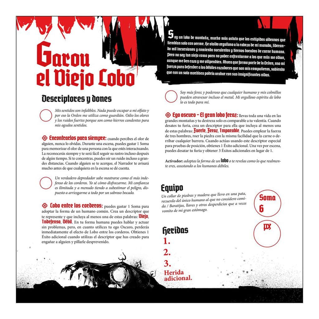 Broken tales - Hojas de cazador
