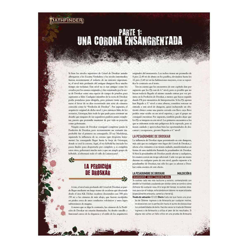 Pathfinder 2ª ed. - La corona del rey kóbold