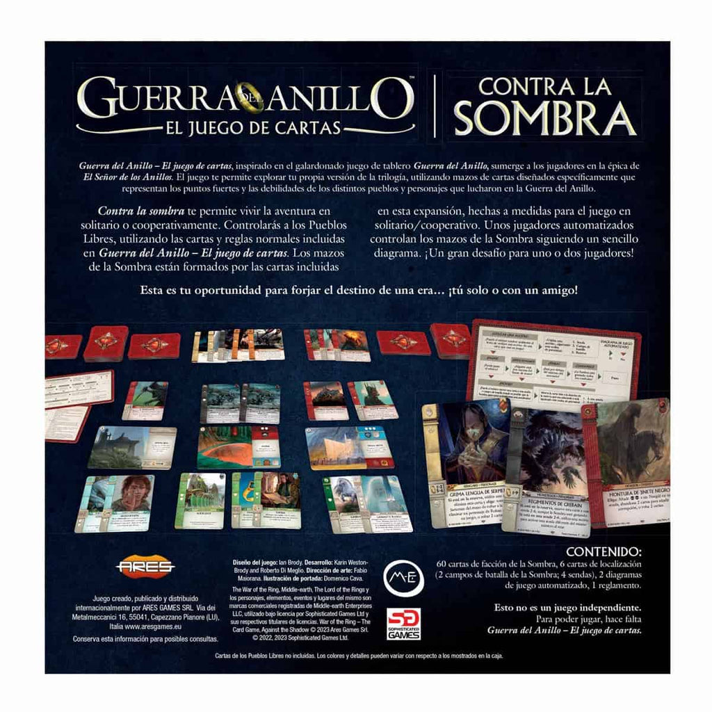 Guerra del Anillo - El Juego de Cartas - Contra la Sombra