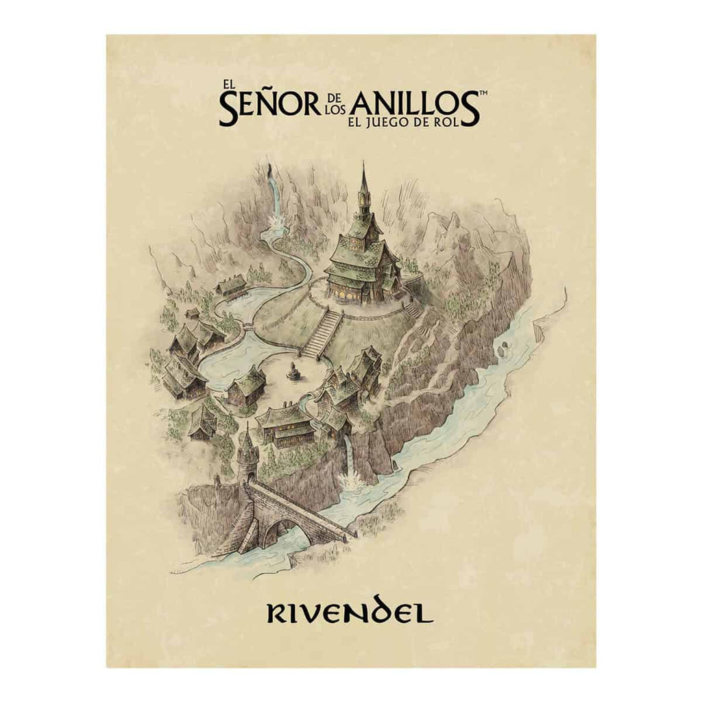 El Señor de los anillos - Pantalla y suplemento de Rivendel