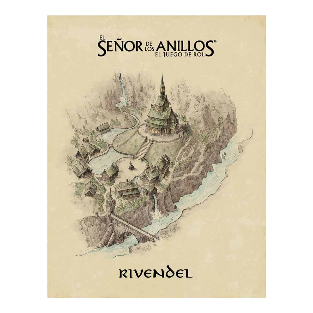 El Señor de los anillos - Pantalla y suplemento de Rivendel