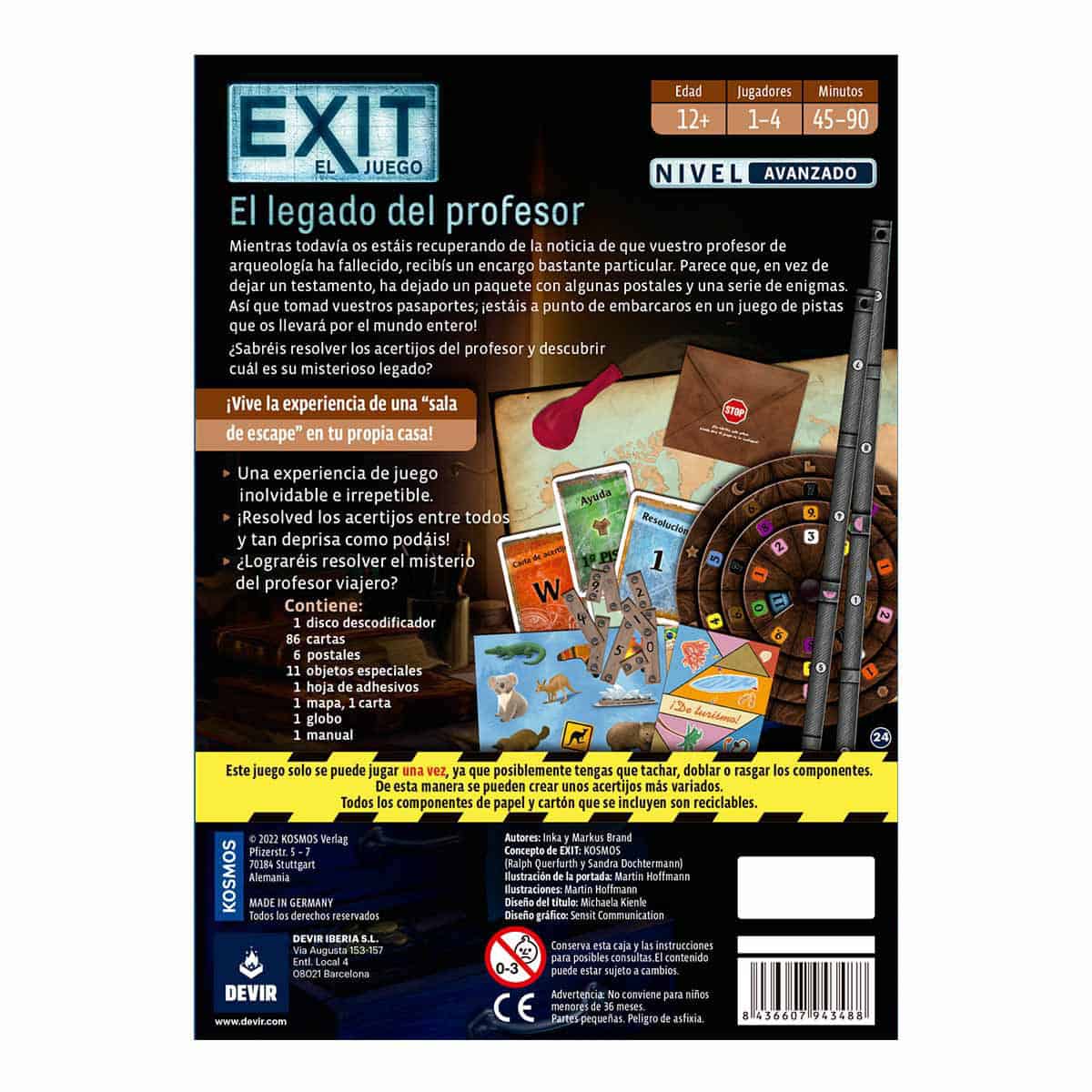 EXIT - El legado del profesor
