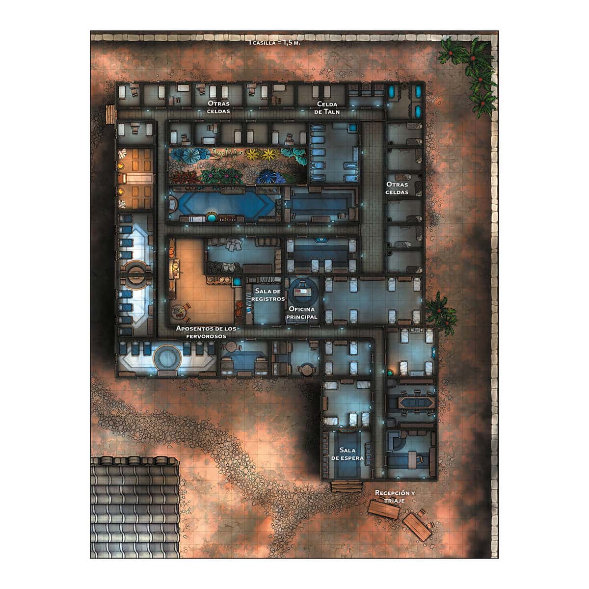 El Archivo de las Tormentas - Mapas de aventura