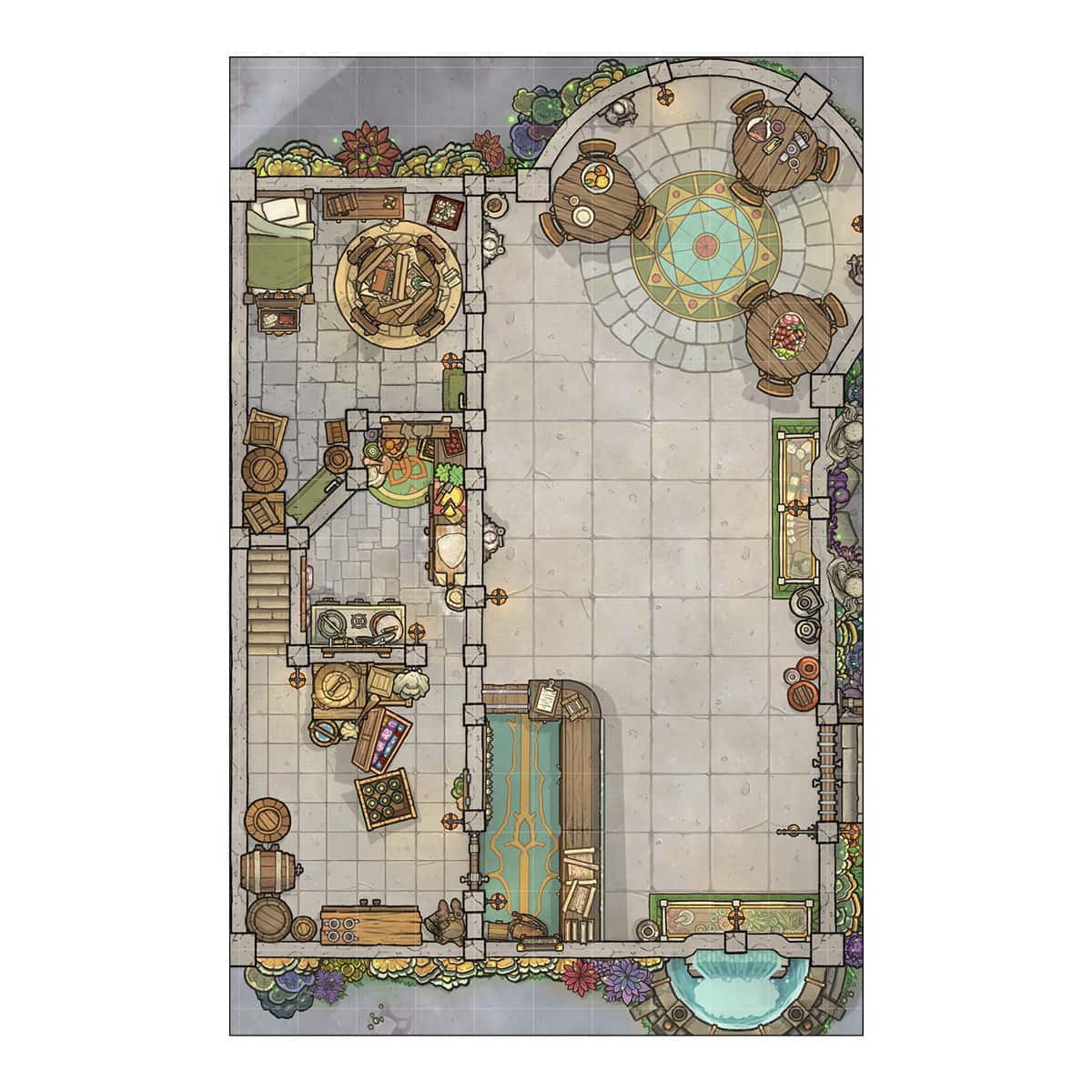 El Archivo de las Tormentas - Mapas de aventura