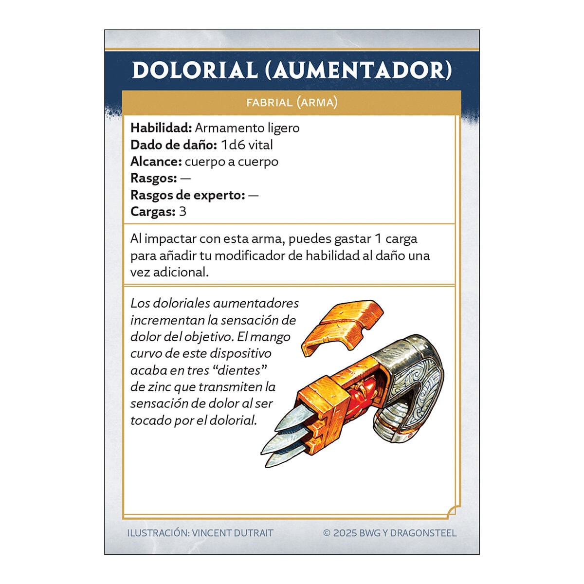 El Archivo de las Tormentas - Cartas de objeto