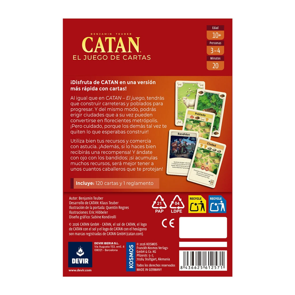 Catan Cartas