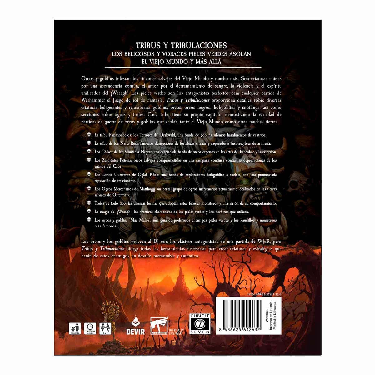 Warhammer 4ª ed. - Tribus y Tribulaciones