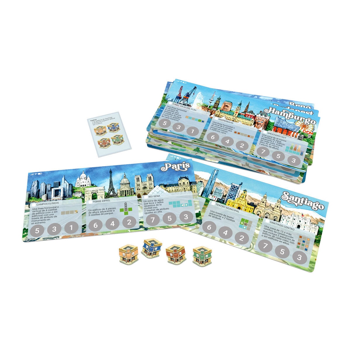 Cities: Expansion - Tableros de logros de ciudad + teatros