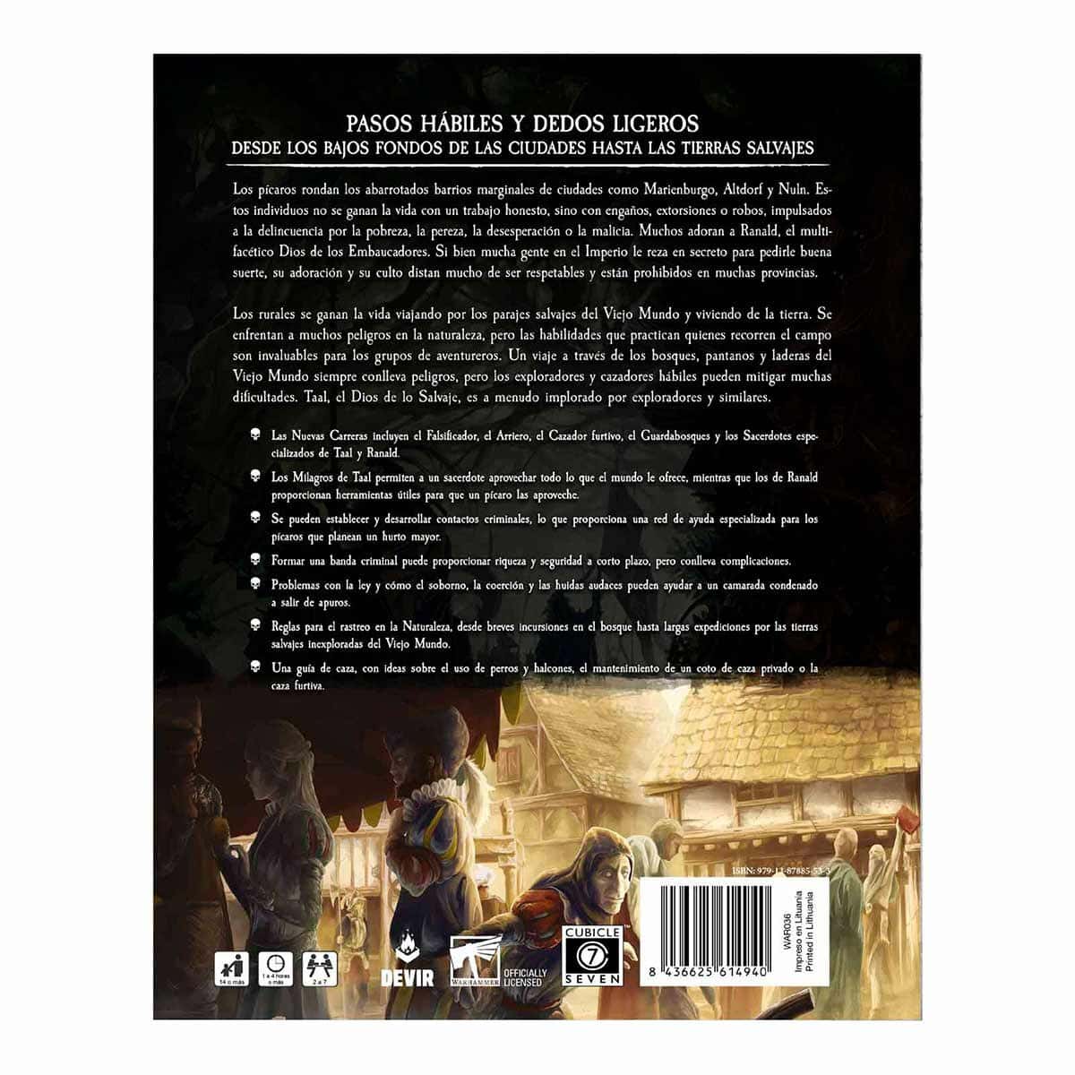 Warhammer 4ª ed. - Pasos hábiles y dedos ligeros