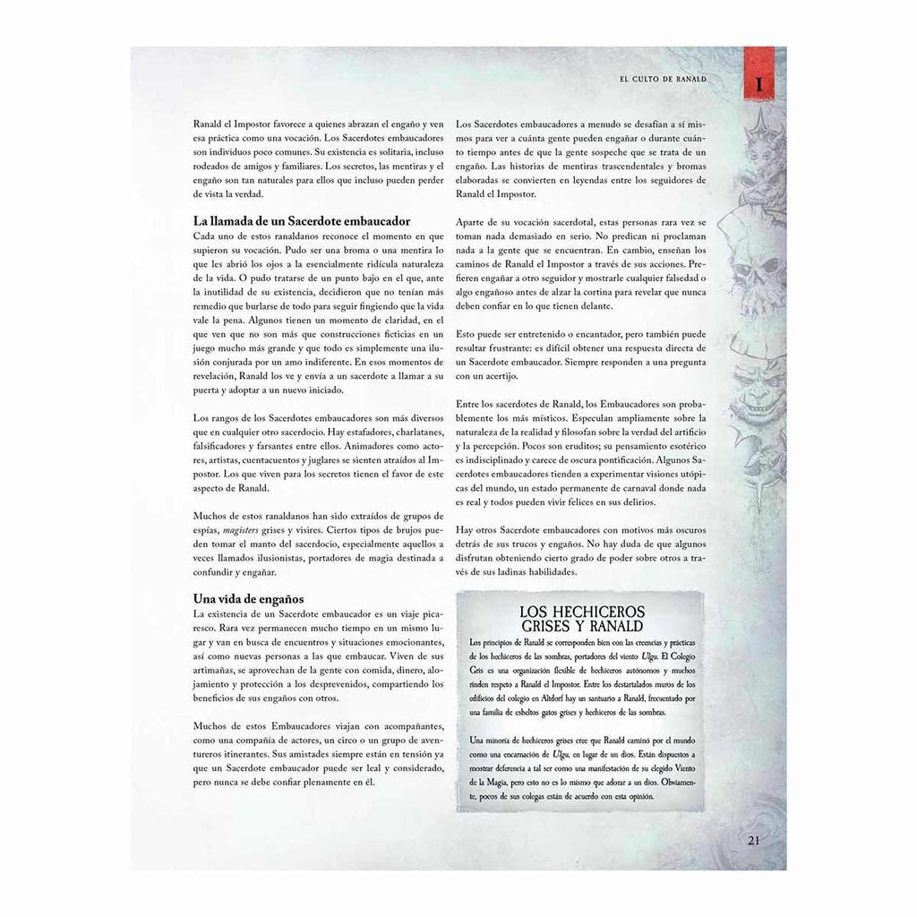 Warhammer 4ª ed. - Pasos hábiles y dedos ligeros
