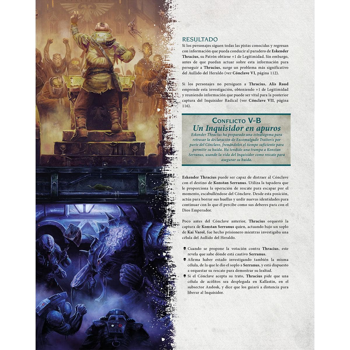 Warhammer 40,000 Imperium Maledictum - Guía de dirección de la Inquisición