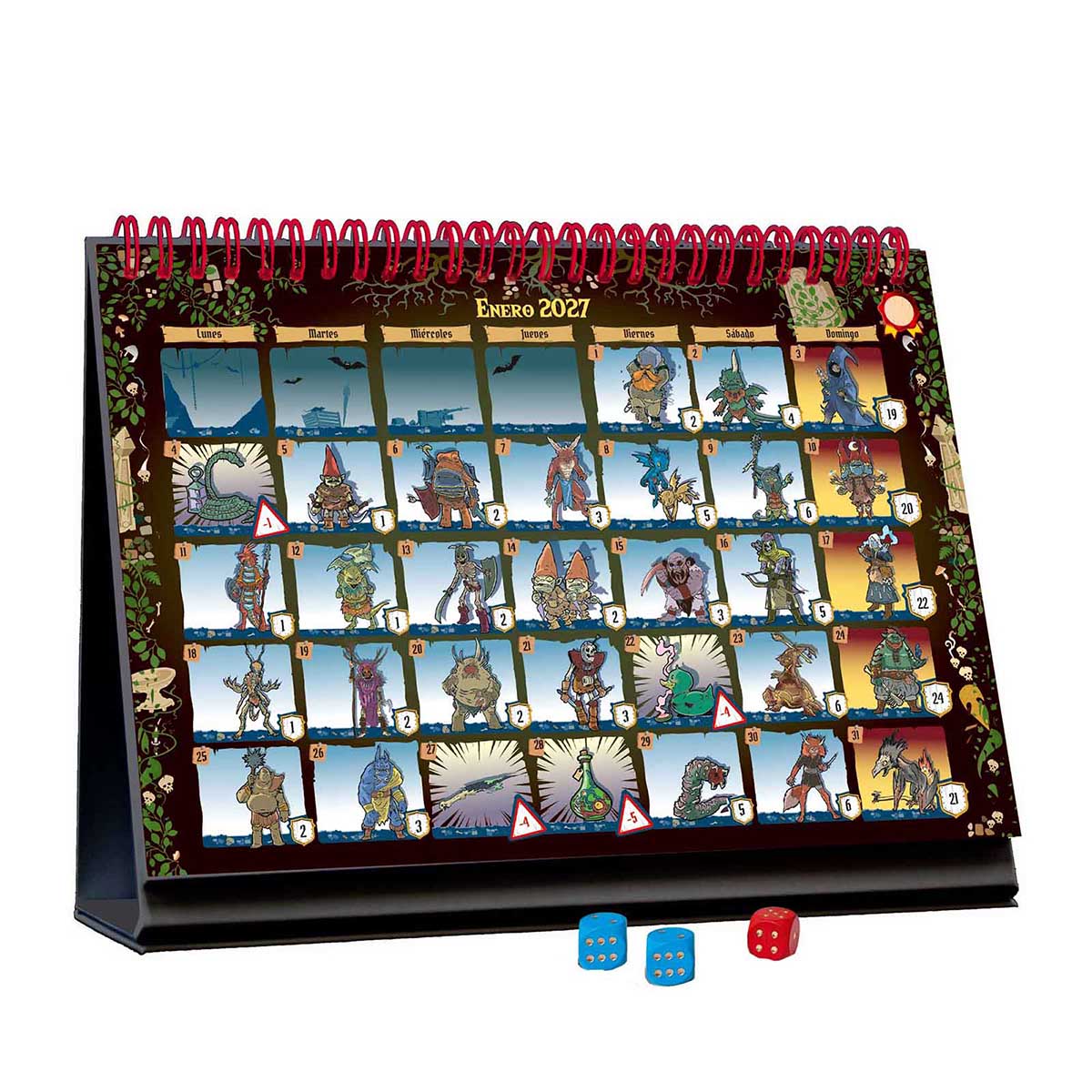 Calendario 365 Adventures Dungeon - 2027