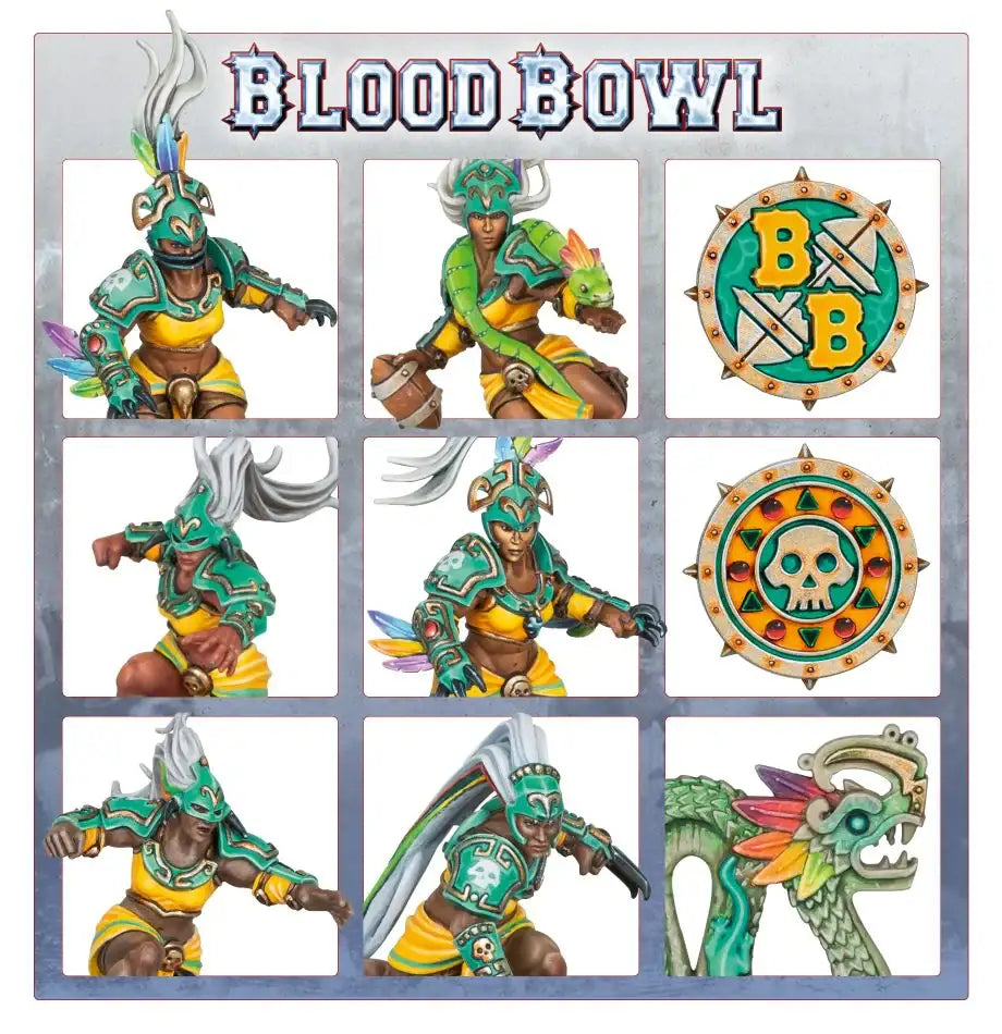 Equipo de Amazons de Blood Bowl: Kara Temple Harpies