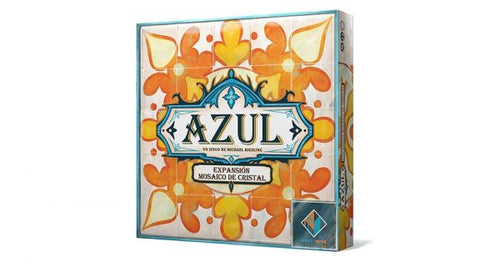 Azul Mosaico de cristal