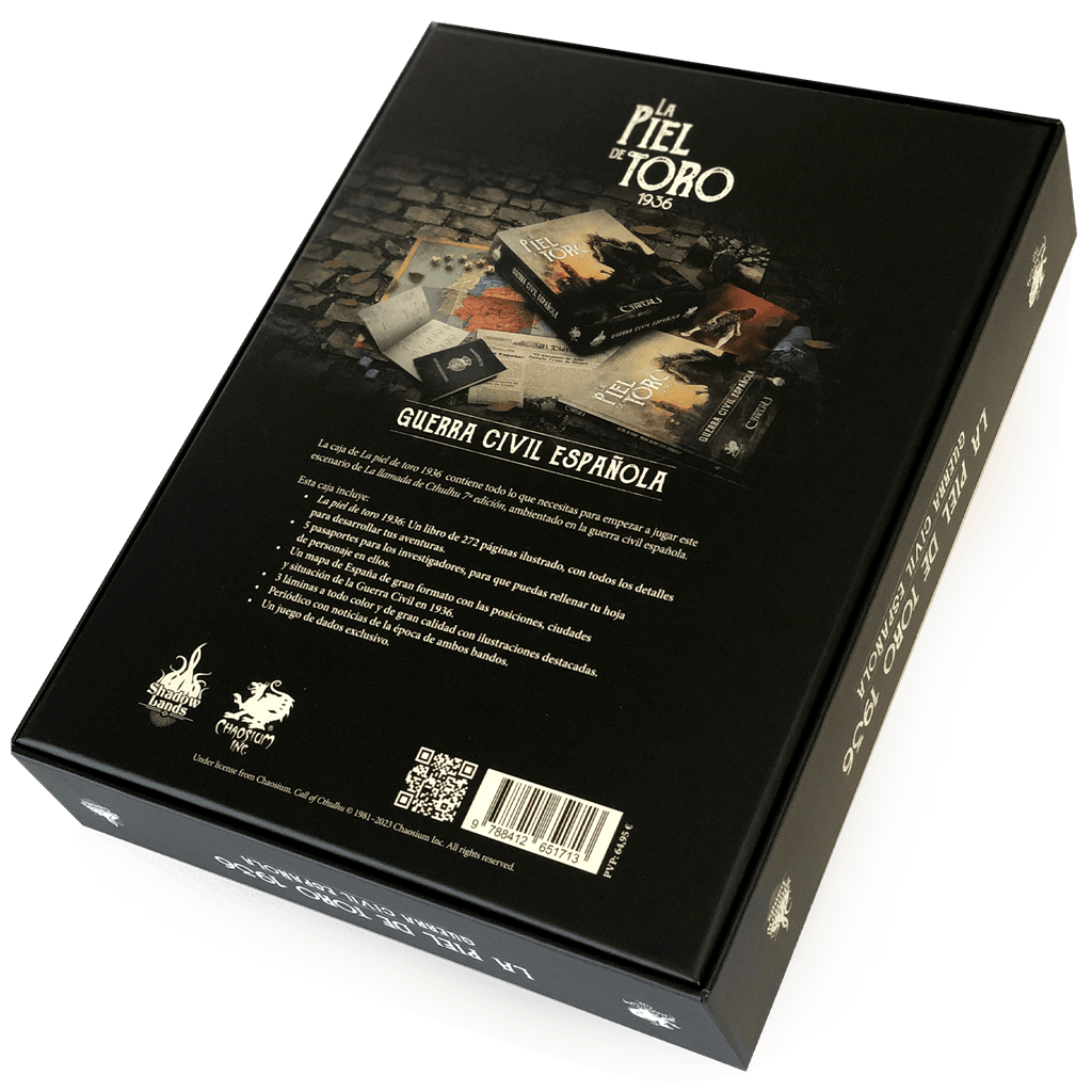 Caja La piel de toro 1936