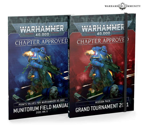 Aprobado por el capítulo: Pack de misión Grand Tournament 2021 y Manual de Campo del Munitorum 2021 MkII
