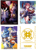 DIGIMON CARD GAME OFFICIAL SLEEVES 2025 Ver.1.0 - Arisa &amp; Violet