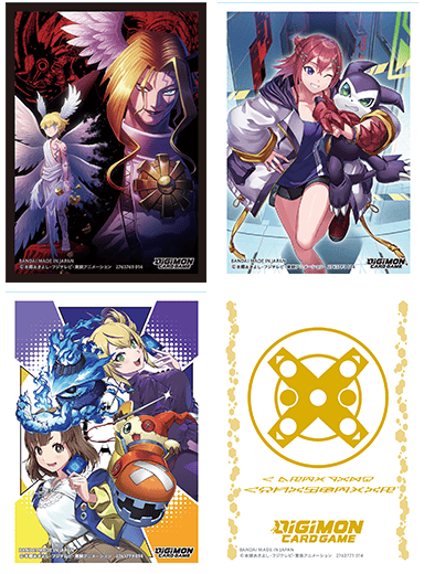 DIGIMON CARD GAME OFFICIAL SLEEVES 2025 Ver.1.0 - Arisa &amp; Violet