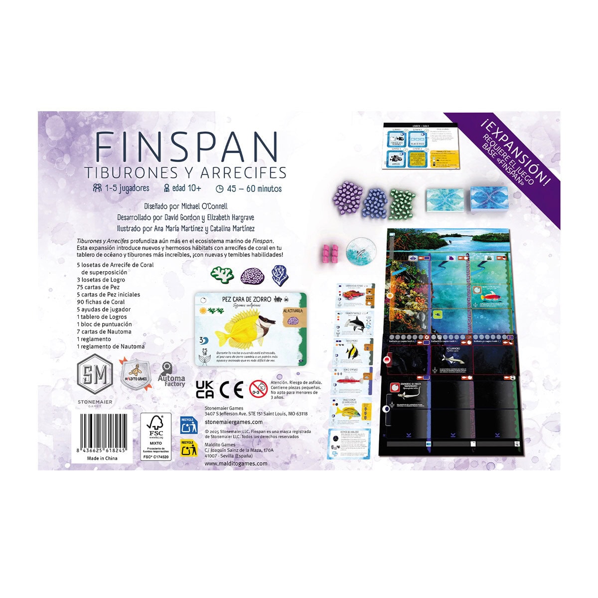 Finspan: Tiburones y Arrecifes